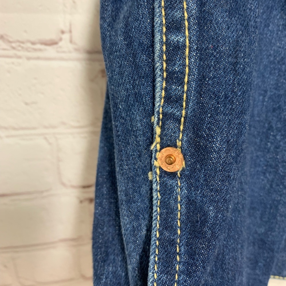 Vintage Levi's Type 1 Trucker 70534-9951 Jean Jacket Size L - Picture 7 of 9